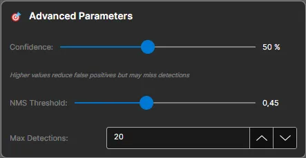 Advanced Parameters Settings